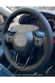Honda Civic 2022 Uyumlu Araca Özel Direksiyon Kılıfı (SOFT NOKTA NAPA) thumbnail 1