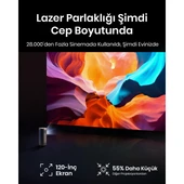 Anker Nebula Capsule 3 Laser Akıllı Taşınabilir Projeksiyon Cihazı - 300 ANSI Lümen Lazer - 1080p HD Çözünürlük - 8W Dolby Digital Hoparlör - D2426 (Anker Türkiye Garantili) - 4
