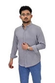 Erkek Spor Silim Fit Uzun Kol Gömlek G5033 BGL-ST04492 thumbnail 7