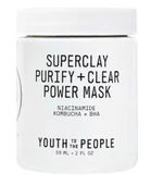 Youth To The People Superclay Purify + Clear Power Mask - Maske 60 ml - 1