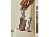 Smeg 50's Style KBSF02 Krem Standlı Bıçak Seti - 6