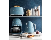 Smeg 50's Style DCF02 Mat Storm Blue® Filtre Kahve Makinesi Special Edition - 4