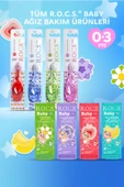 R.O.C.S. Unisex Bebek Yeşil Rocs Baby 0-3 Yaş Diş Fırçası - 5