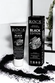 R.O.C.S. Rocs Black Edition Kömür Özleri Ile Beyazlatıcı Diş Macunu - 74 gr - 5