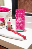R.O.C.S. 3-7 Yaş Ahududu Smoothıe Ağız Bakım Seti-kids Diş Mcn+kids Diş Frc Kırmızı + Inek Sak. Kabı - 2
