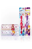 R.O.C.S. Rocs Kids 4-7 Yaş Diş Ağız Bakım Seti - 2 Diş Macunu Ve 2 Diş Fırçası - 1