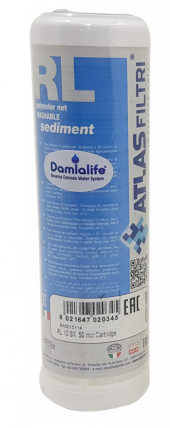 Atlas Italyan 10''inç Yıkanabilir 50 Micron Tortu Filtresi thumbnail 2