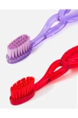 R.O.C.S. Kids 3-7 Yaş Diş Fırçası-2 Adet Mor Ve Kırmızı - 4