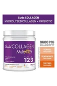 Suda Collagen Multiform Kolajen Aromasız 300gr - 9600 mg Hidrolize Collagen Peptit - Tip1,Tip2,Tip3 - 2