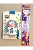 Rocs Kids Rocs 3-7 Yaş Diş Fırçası Mor Ve Inek Figürlü Flipper Diş Fırça Kabı - 1