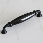 Porselen Siyah 96 Mm Mobilya Mutfak Kulpları Çekmece Dolap Kulplar Kapak Kulpu Kulbu Dolabı thumbnail 5