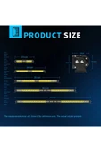 ASTRALED  30 CM OFF ROAD LED BAR KIRMIZI POZİSYON LAMBALI TAMPON TEPE PANJUR İÇİ KAPUT ÇALIŞMA - PREMIUM ÜRÜN - 2