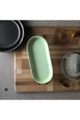 Kütahya Venüs 3 Lü Seramik Oval Kahvaltılık Masa Ortası Sunumluk 20*9 Cm Seramik Kahvaltılık Tabak - 5