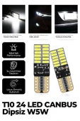 ASTRALED  T10 Dipsiz W5w Canbus 3030 6 Ledli Beyaz Park Plaka Ampülü (2 ADET) T10 Canbus - 1