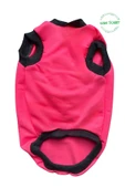 Ayıcık Aksesuarlı Fosforlu Pembe Kedi Köpek Kıyafeti Elbisesi Medium/M/Beden 2 - 2