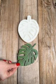 Monstera Küçük Silikon Tepsi Kalıbı - 3