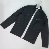 Xavir Slim Fit Erkek Fermuarlı Mevsimlik Ceket - 1