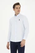 U.s.Polo Assn. Erkek Açık Mavi Dokuma Gömlek G081GL004 - 1
