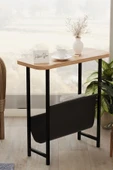 reflekta Çok Amaçlı Modern Yan Sehpa Dergilik Gazetelik Elips Sehpa Oval Sehpa Orta Sehpa - 3