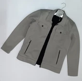 Xavir Slim Fit Erkek Fermuarlı Mevsimlik Ceket - 1