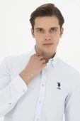 U.s.Polo Assn. Erkek Açık Mavi Dokuma Gömlek G081GL004 - 6