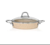 Lavonni 30 Cm Granit Basık Tencere Metal Sap - 1