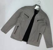 Xavir Slim Fit Erkek Fermuarlı Mevsimlik Ceket - 2