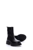 Hakiki Deri Kürklü  Unisex Çocuk Kar Bot 612KFA1634-2 - 3