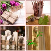 Jütburada Jüt Halat 3 mm 500 Gr Hasır Dekor Süsleme İp - 5