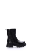 Hakiki Deri Kürklü  Unisex Çocuk Kar Bot 612KFA1634-2 - 1