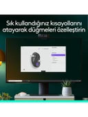 Logitech Signature M650 Büyük Boy Sol El Için Sessiz Kablosuz Mouse - Beyaz - 7