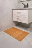 VANCKEY  Naturel Bambu Kaydırmaz Banyo Matı 70 x 45 cm - 2