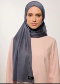 Tesettür Şal - Antrasit Penye thumbnail 3