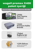 Budge   Mazda 2 Uyumlu PROMAX X400 Miflonlu Araba Brandası - Oto Çadır Örtü - 8
