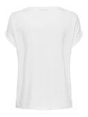 ONLY Bayan Geniş Yaka Basic Tişört 15106662 thumbnail 8