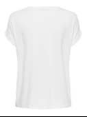 ONLY Bayan Geniş Yaka Basic Tişört 15106662 thumbnail 7