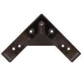 Lüks Mobilya Kanepe Sehpa TV Ünitesi Koltuk Ayağı 17 cm Siyah Baza Ayak thumbnail 8