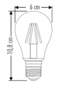 4W LED RUSTİK AMPUL thumbnail 2