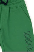 U.s.Polo Assn. Erkek Çocuk Yeşil Örme Kapri G083SZ0OS - 5