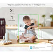 O-KAM 3036 Mini 4G Sim Kartlı Bataryalı IP Güvenlik Kamerası Gece Görüşlü (İç-Dış Mekan )Bebek Odası - 6