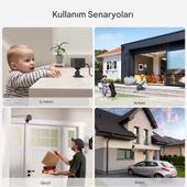 O-KAM 3036 Mini 4G Sim Kartlı Bataryalı IP Güvenlik Kamerası Gece Görüşlü (İç-Dış Mekan )Bebek Odası - 2