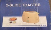 KİNG 2-SLINCE TOASTER EKMEK KIZARTMA MAKİNESİ - 1