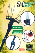 Elia Duo 2 in 1 Teleskopik Zeytin, Badem Hasat ve Budama Makinası 1000W thumbnail 1