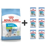 Royal Canin X-Small Puppy Küçük Irk Yavru Köpek Maması 3 Kg + 6 Adet Yaş Mama - 1