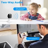 O-KAM 3030 2K WiFi Şarjlı 128GB Akıllı Güvenlik Kamerası Su Geçirmez Gece Görüşlü Bebek Odasıİç ve Dış Mekan Kullanım - 7