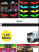 120 Cm Şeytan Led Gözler Animasyonlu Araba,kamyon,otobüs Kumandalı Esnek Ön Arka Cam Rgb Led Ekran - 1