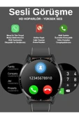 Yeni Spor Watch Gümüş Klasik Erkek Akıllı Saat Arama Yapan Nfc Android&ios Iphone Huawei Uyumlu 8 - 2