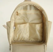 M&Y Diamond Anne Bebek Bakım Sırt Çantası 7345 Krem thumbnail 5