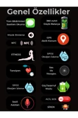 Smart Watch 9 Pro Max 2.12inch Amoled Ekran Akıllı Saat Xiaomi Iphone Huawei Uyumlu 8 - 6