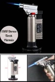 Metal Kasa Torch Pürmüz Çakmak 1300 Derece Isı Tabancası  Aşcı Pürmüzü Tıbbi Diş Pürmüzü  BS-261 - 2